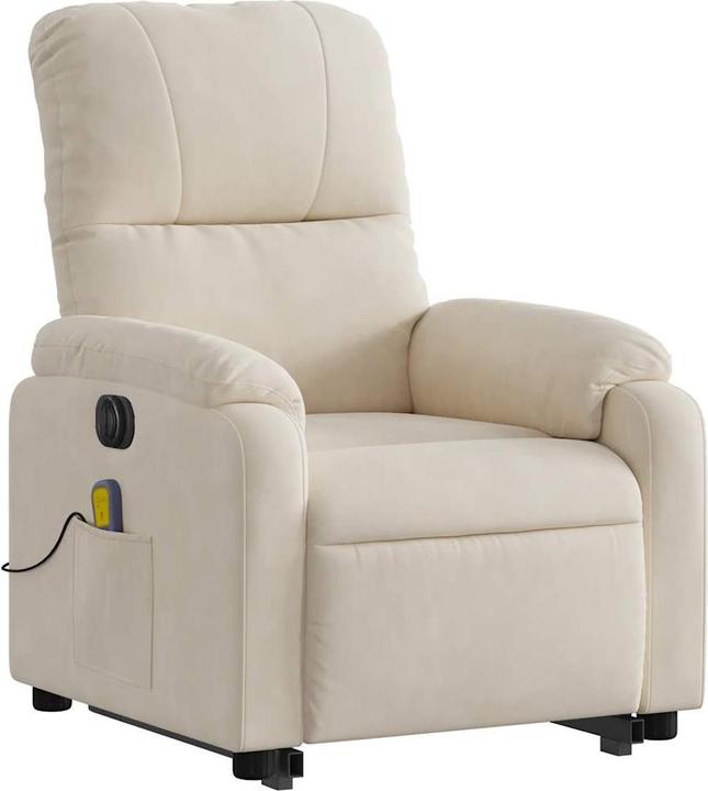 Produktbild VidaXL Massagesessel mit Aufstehhilfe Elektrisch Fernsehsessel Sessel Beige