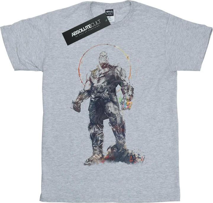 Avengers Infinity War Thanos Sketch TShirt Jungen
