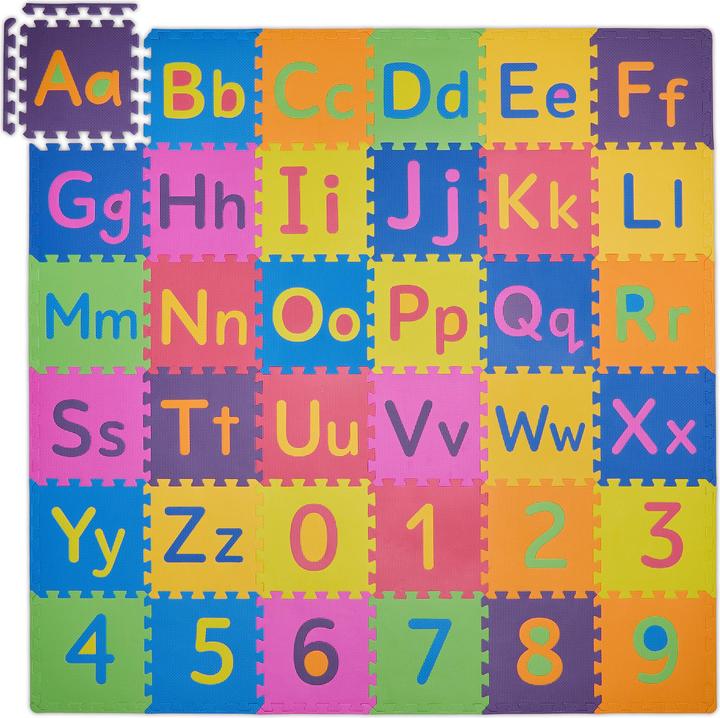 Relaxdays Puzzle mat (180 x 180 cm)