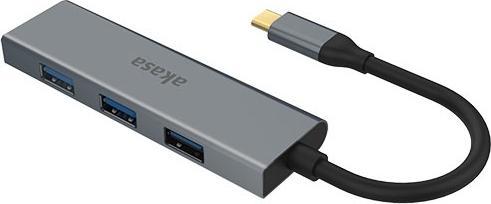 Image du produit Akasa USB type C vers 4x USB type A (USB-C, 4 Ports)