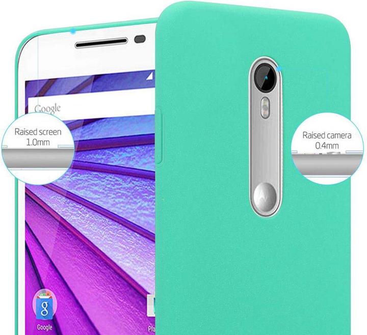 Actual product image Cadorabo Hard Cover Frosty Cover (Motorola Moto G3)