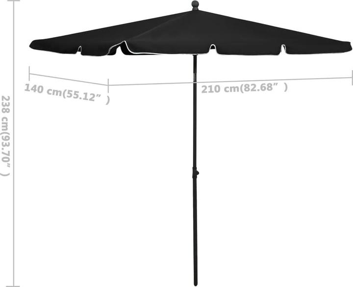 Immagine prodotto VidaXL Sid (1.40 m)