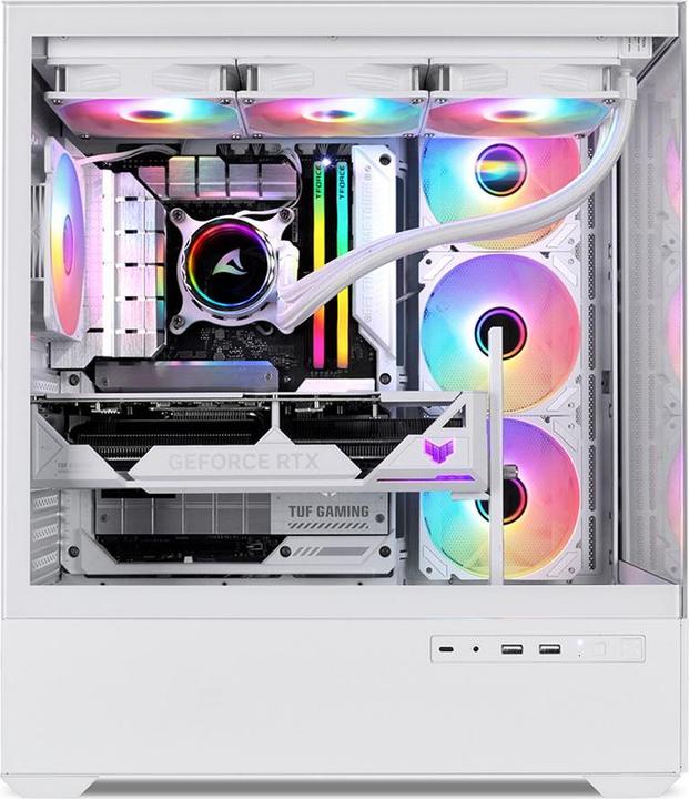 Image du produit Sharkoon AK6 RGB White ATX (blanc) (mATX, Mini-ATX, ATX)