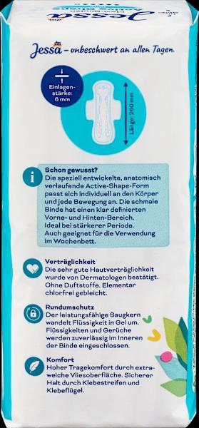 Actual product image dm Jessa Maxi pads Active Shape Long (1 x)