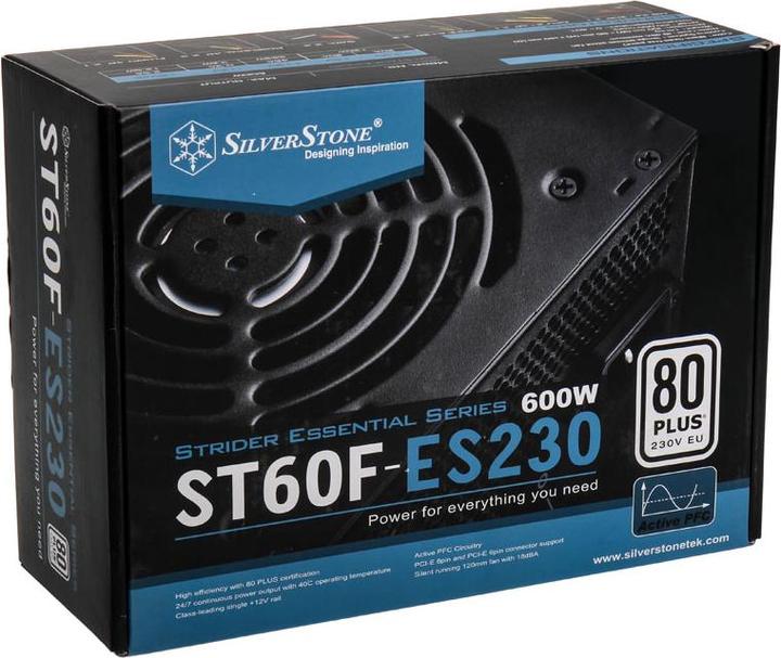 Produktbild Silverstone Sst-St60f-Es230 (600 W)