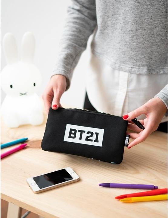 Actual product image Line Friends BT21 pencil case - Pencil case with compartments