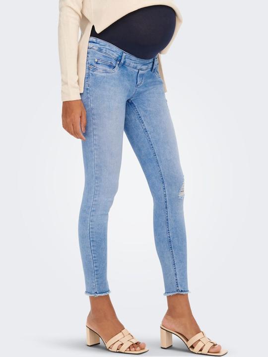 Actual product image Only Maternity OLMBlush Ankle Raw Skinny Fit Jeans (32)