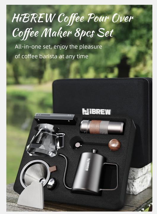 HiBREW S1 Kaffee-Handbrühset (0.50 l)