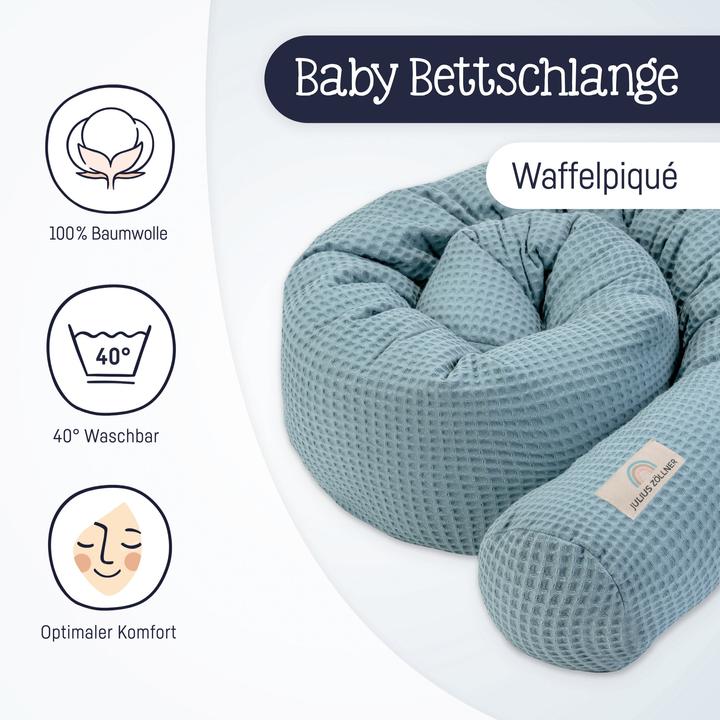 Actual product image Julius Zöllner Nest snake waffle piqué