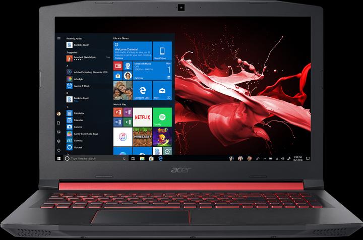 Actual product image Acer Nitro 5 AN515-52-76LV (15.60", Intel Core i7-8750H, 8 GB, 256 GB, CH)
