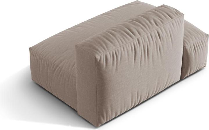 Actual product image Micadoni Modular Left Open Corner Sofa, "Martina", 1 Seat, 133x106x75 Made in Europe (2 person sofa)