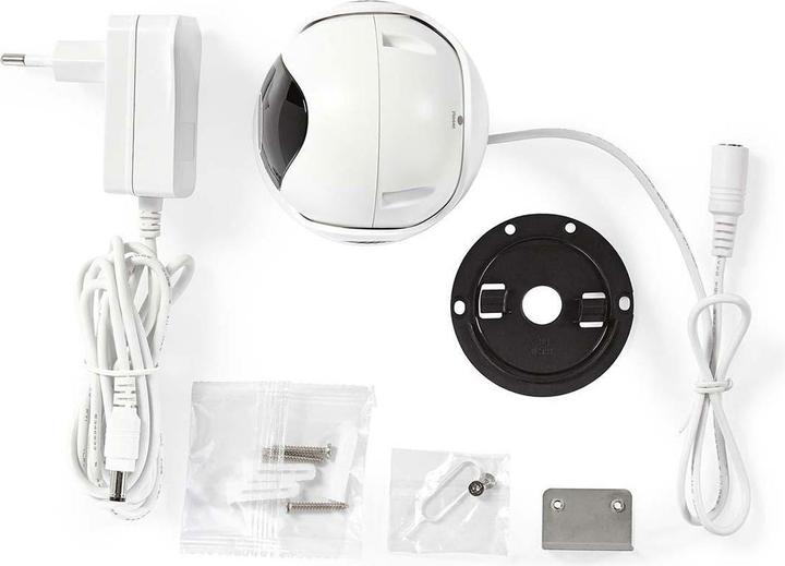 Actual product image Nedis Smartlife Outdoor Camera Wi-Fi Full HD 1080p IP65 Cloud / Internal 16GB 12 VDC with Motion Sensor (1920 x 1080 Pixels)