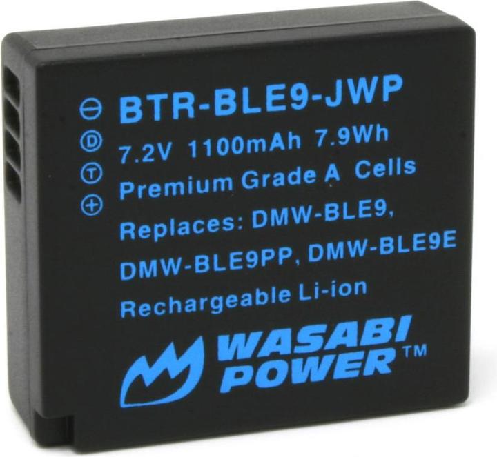 Produktbild Wasabi Power Akku DMW-BLE9 (Kamera Akku)