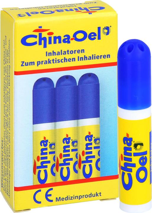 Produktbild China-Oel Inhalatoren zum praktischen Inhalieren, 3 St. Inhalierhilfe