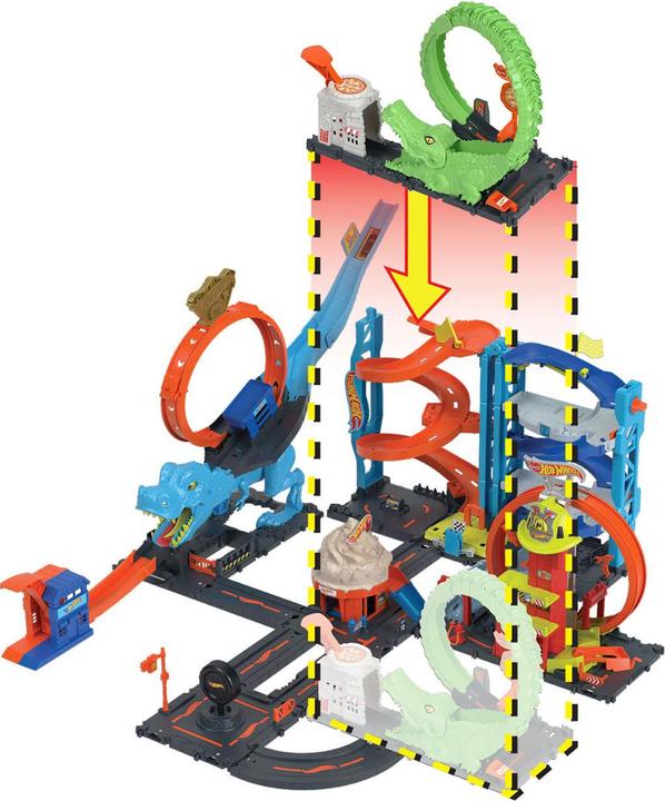 Immagine prodotto Hot Wheels Attacco al loop del City Gator