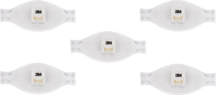 Produktbild 3M Atemschutzmaske, weiss (FFP2 R D, FFP2, 5 x)