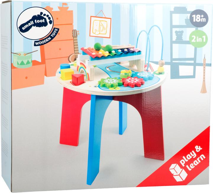 Produktbild small foot Motorik- und Musiktisch 2 in 1 (Deutsch)