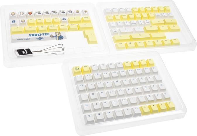 Ducky x Fallout Keycap Set - 132 Stück, ANSI (US)