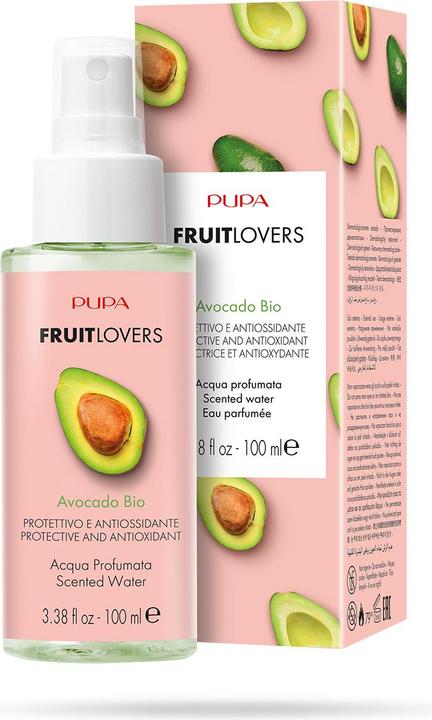 Actual product image Pupa Milano Fruit Lovers Scented Water 001 Avocado 100ml (Eau de parfum, 100 ml)