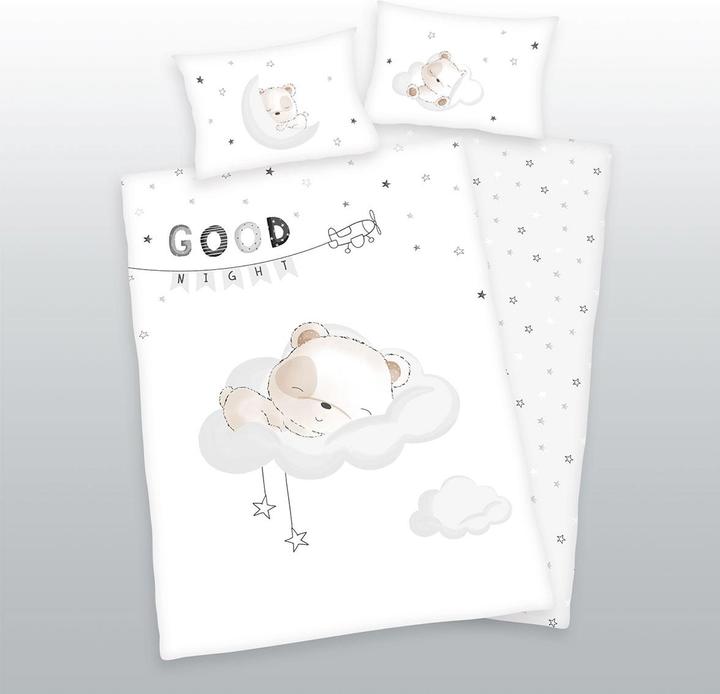 Productafbeelding Babybest Slapend kleine beer beddengoed