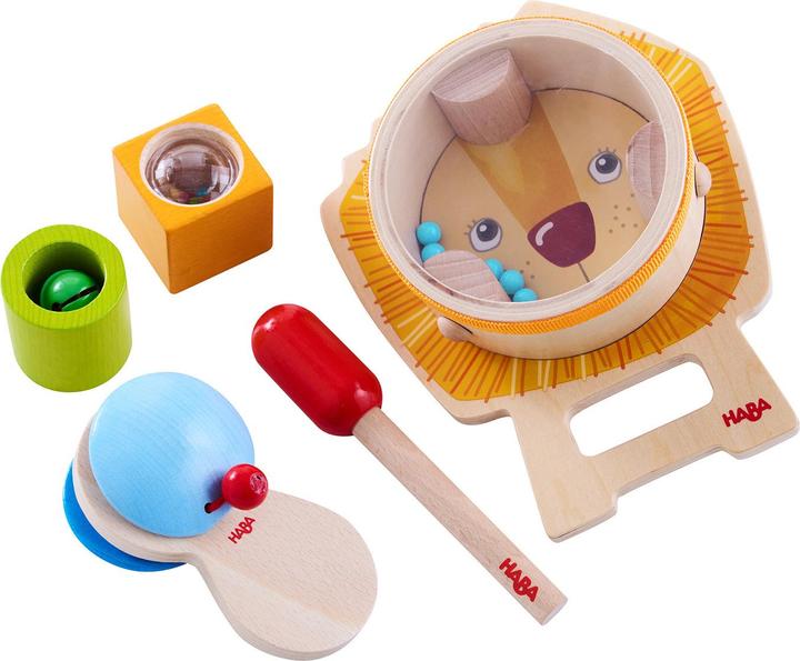 Haba Klangspiel Set Löwenstark (Englisch, Niederländisch)