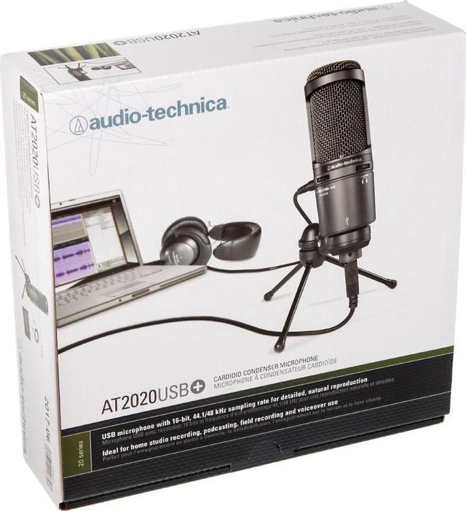 Actual product image Audio-Technica At2020usb+