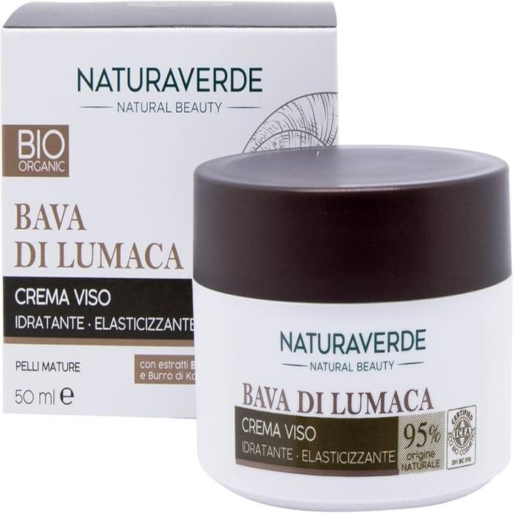 Actual product image Naturaverde NV Organic moisturising snail face cream (50 ml, Day cream)