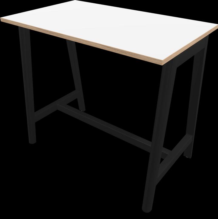 Holz | Esche gebeizt schwarz, Weiss