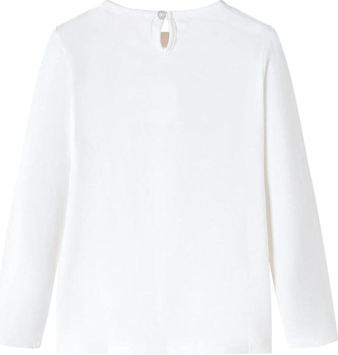 Immagine prodotto VidaXL Camicia da bambino a maniche lunghe ecrù 104,Materiale: 95 % cotone. 5 (104)