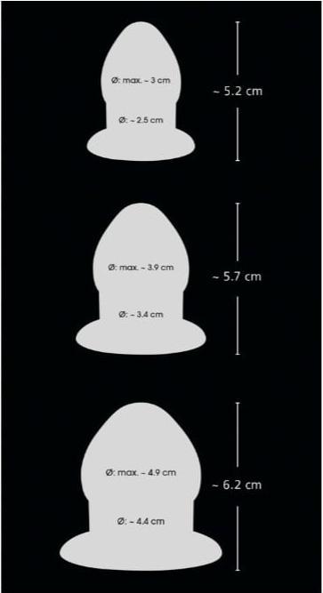 Actual product image You2Toys Anal Stretching Plug Kit