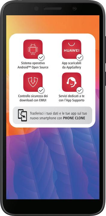 Produktbild Huawei Y5p (32 GB, Midnight Black, 5.45", Dual SIM, 8 Mpx, 4G)