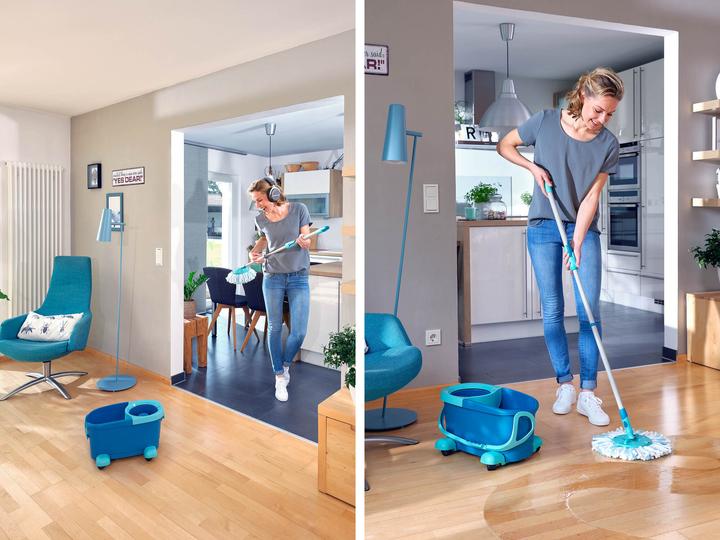 Produktbild Leifheit Set CLEAN TWIST Disc Mop Ergo Mobile (1 Stk.)