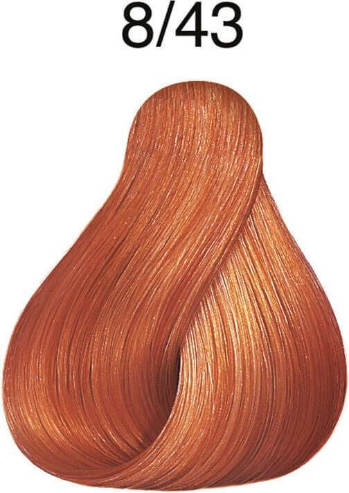 Actual product image Wella Koleston Vibrant Reds (8/43 Light Blonde Red-Gold)