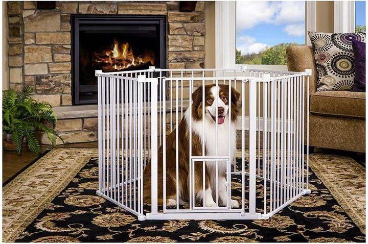 Actual product image Carlson CONVERTIBLE PET YARD 71x366CM 6 PANELS - (704.2012)