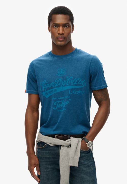Actual product image Superdry Workwear Washed Relaxed Tee (L)