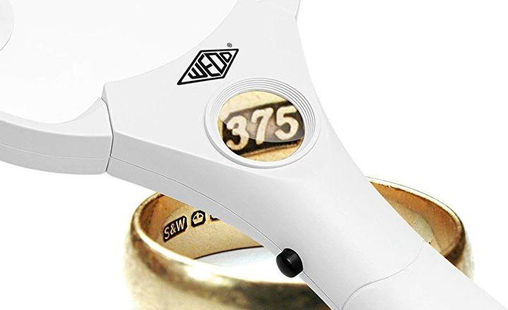 Image du produit Wedo Loupe de profil avec 3 LED