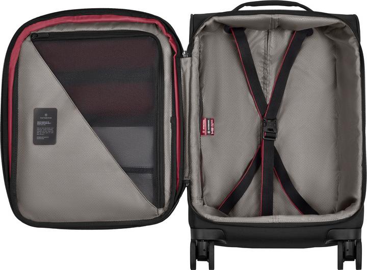 Actual product image Victorinox Crosslight, Frequent Flyer Softside Carry-On, Black (39 l)