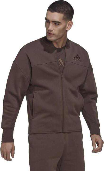 Actual product image adidas Mens Studio Lounge Fleece Track Top (S)
