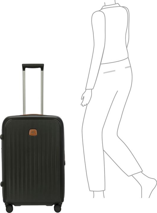 Actual product image Brics Taormina 4 Rollen Trolley M 69 cm mit Dehnfalte (80 l, M (50 - 90l))