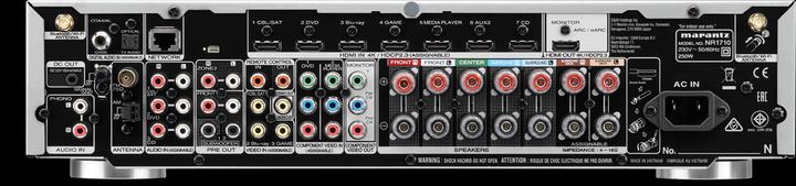 Produktbild Marantz NR1710 (7.2 Kanal, FM)