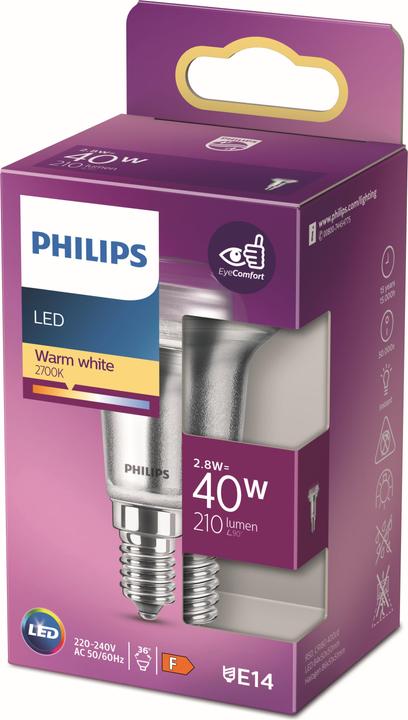 Produktbild Philips Reflektor (E14, 2.80 W, 210 lm, 1 x, F)