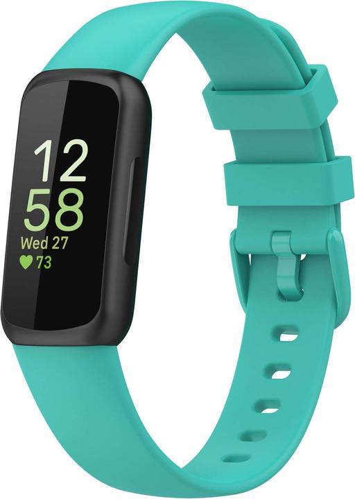 Image du produit Cover-Discount Fitbit Inspire 3 - Bracelet de remplacement en silicone turquoise (Silicone)