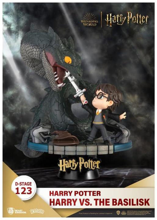 Produktbild Beast Kingdom ST D-Stage Harry Potter VS Basilisk 16cm