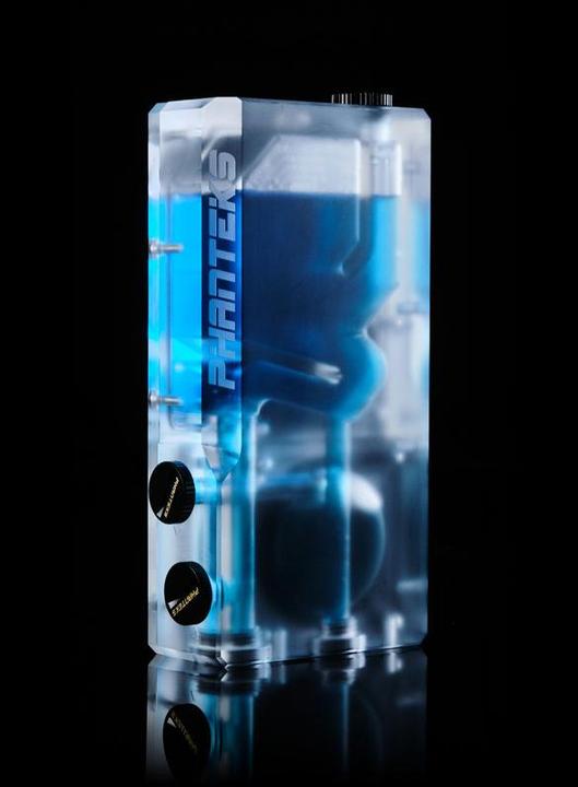 Produktbild Phanteks R160C Reservoir - transparente Acryl-Backplate, DRGB-LED