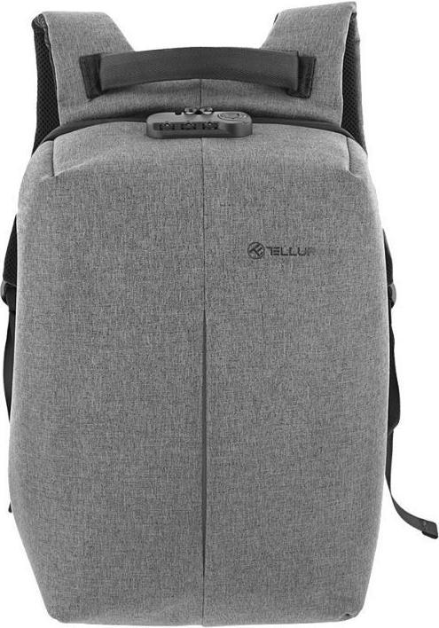 Actual product image Tellur 15.6 Notebook Backpack Antitheft V2, USB port, grey