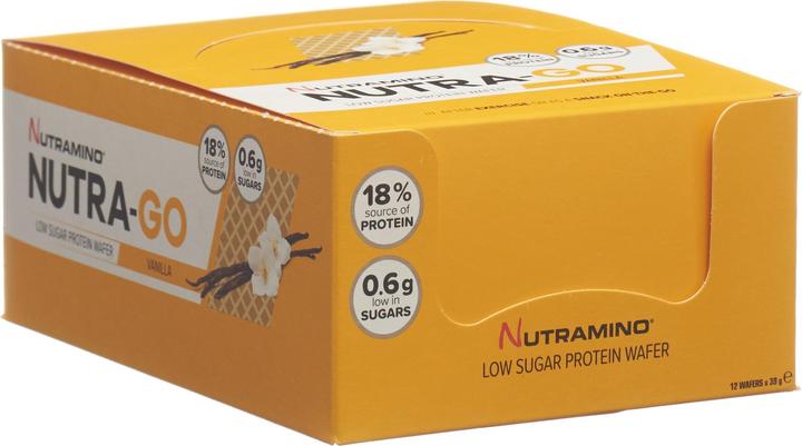 Actual product image Nutramino Nutra-Go (Vanilla, 12 pcs., 468 g)