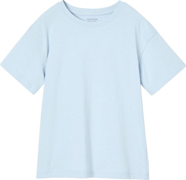 Actual product image Vertbaudet 3er-Pack Jungen T-Shirts BASIC uni (116)