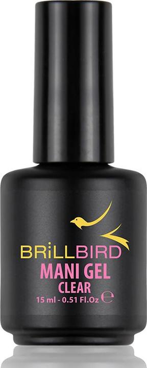 Immagine prodotto BrillBird Mani Gel - Gel per manicure trasparente da 15 ml (Base Coat)