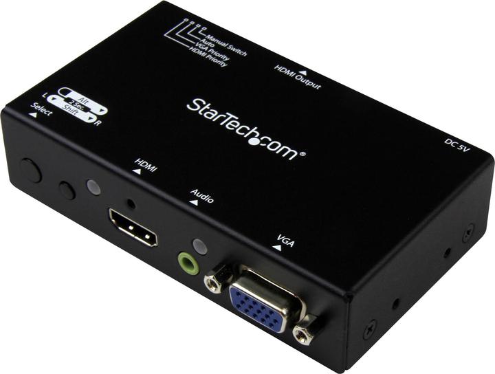 Actual product image StarTech HDMI + VGA Converter Switch