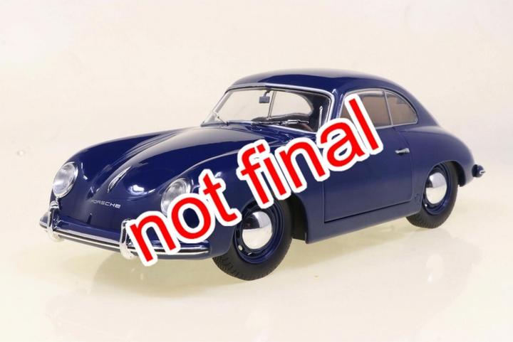 Produktbild Solido 1:18 Porsche 356 PRÉ-A blau